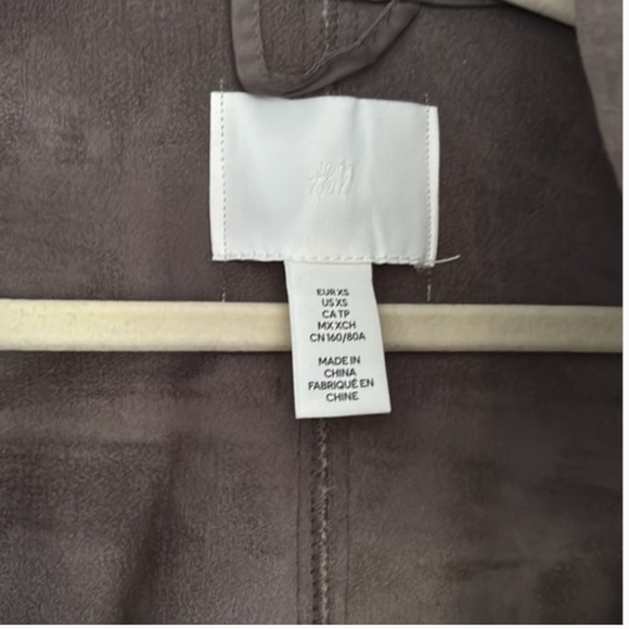 H&M TEDDY FLEECE COAT - Picture 4 of 7